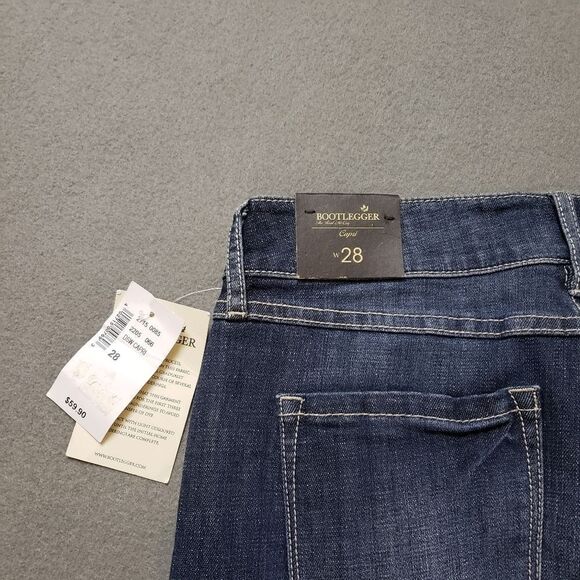 Bootlegger nwt capri size 28 mid rise straight new  with tags dsw - Picture 7 of 9
